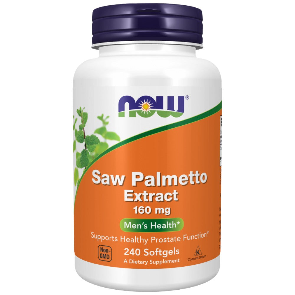 NOW Foods Saw Palmetto Extract 160 mg - Сао Палмето екстракт 160 mg