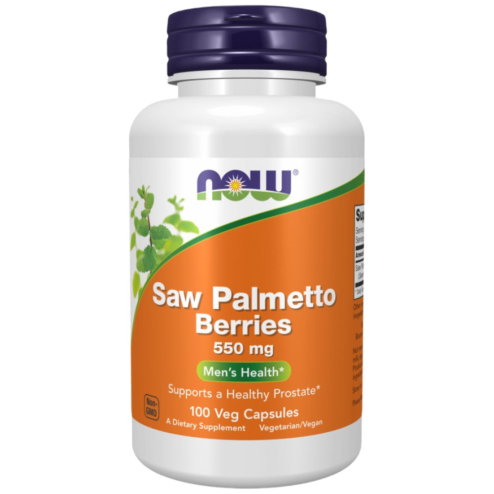 NOW Foods Saw Palmetto Berries 550 mg - Сао Палмето