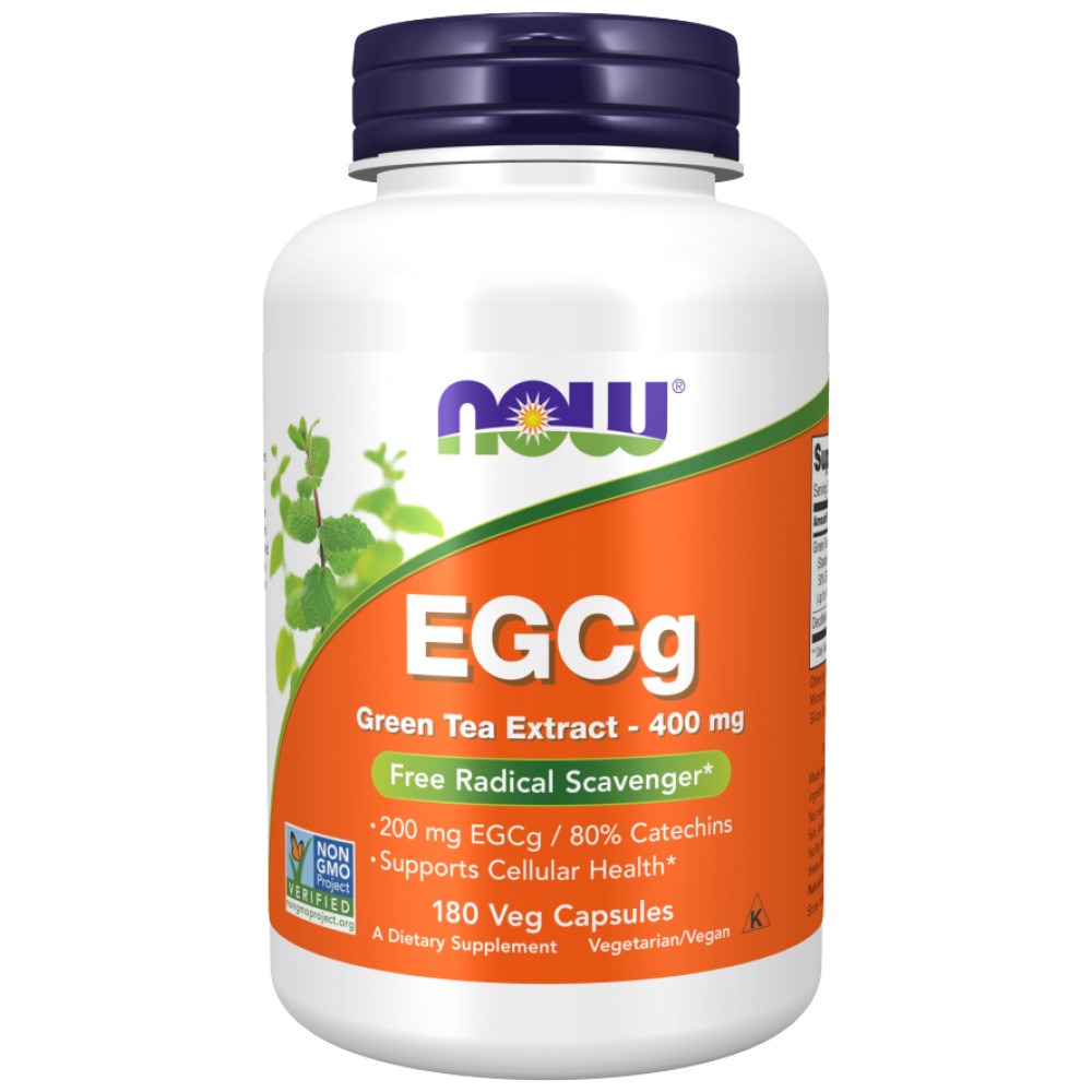 NOW Foods EGCG Green Tea Extract 400 mg - Екстракт от зелен чай (EGCG)