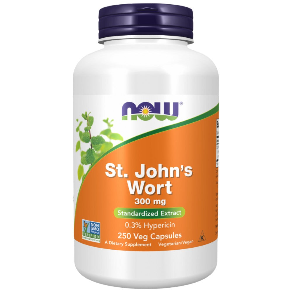 NOW Foods St. John's Wort 300 mg - Жълт кантарион 300 mg