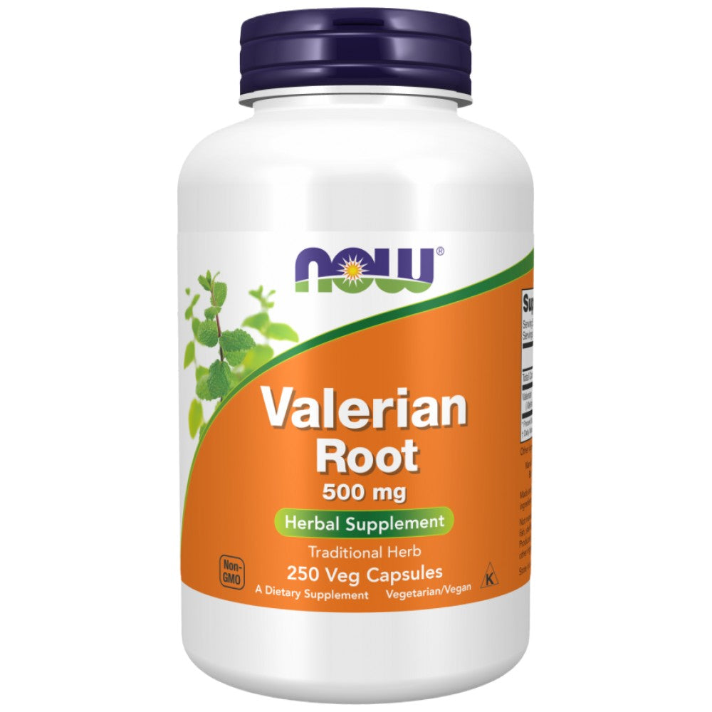NOW Foods Valerian Root 500 mg - Валериан корен 500 mg
