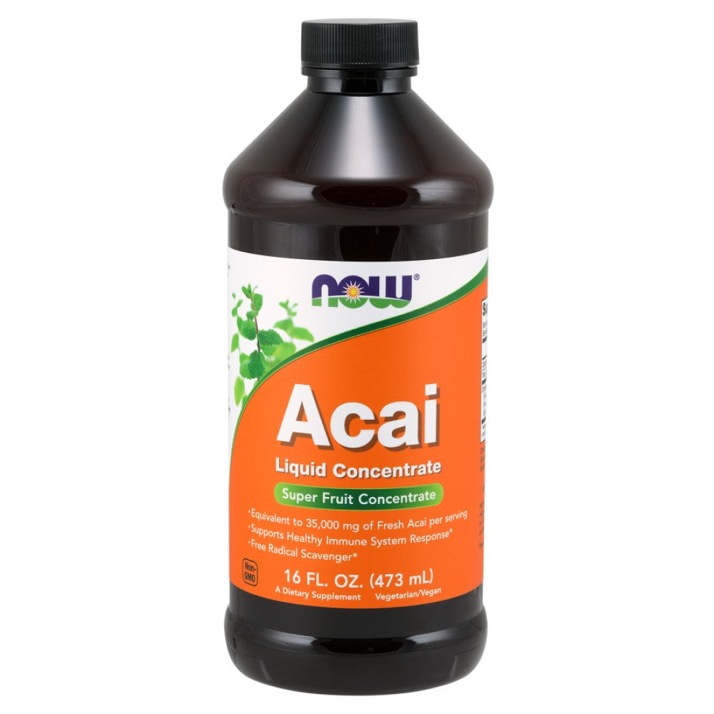 NOW Foods Acai Liquid Concentrate - Течен концентрат акай бери