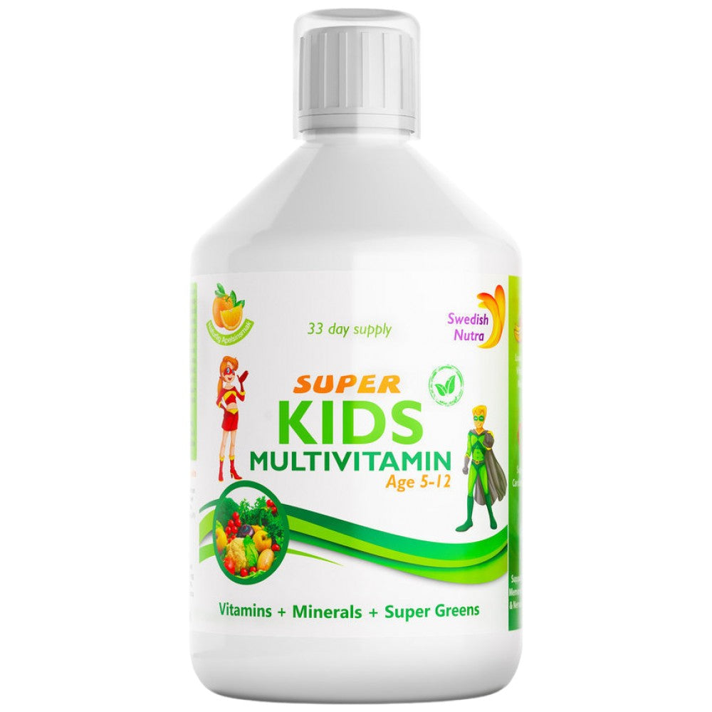 Swedish Nutra Kids Multivitamin - Детски мултивитамини със суперхрани