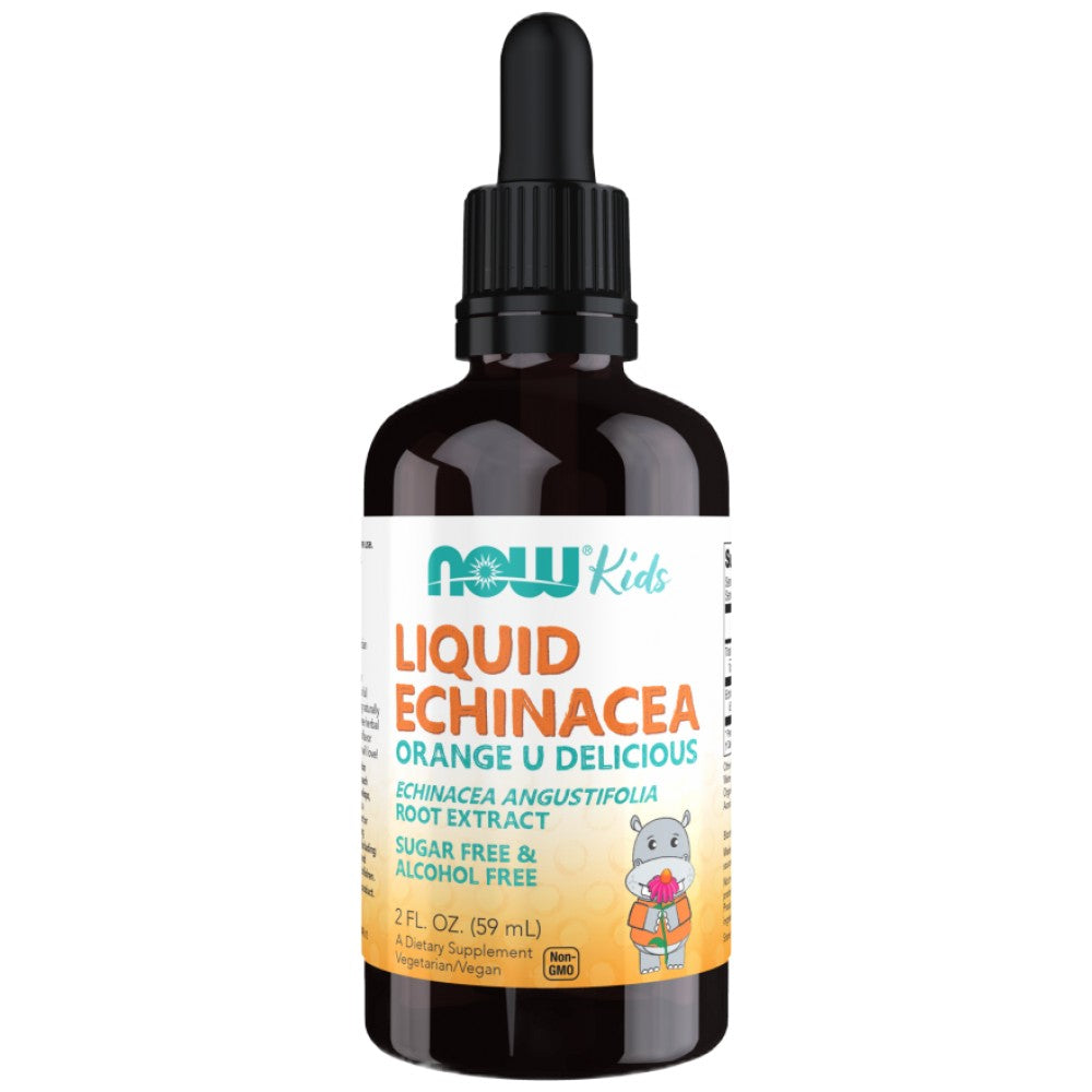NOW Foods Liquid Echinacea For Kids - Детска ехинацея течна