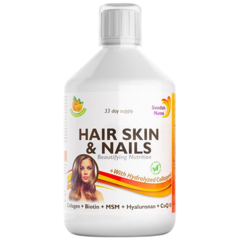 Swedish Nutra Hair, Skin and Nails - Формула за коса, кожа и нокти