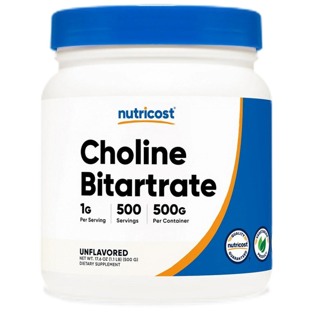 Nutricost Choline Bitartrate - Холин битартрат