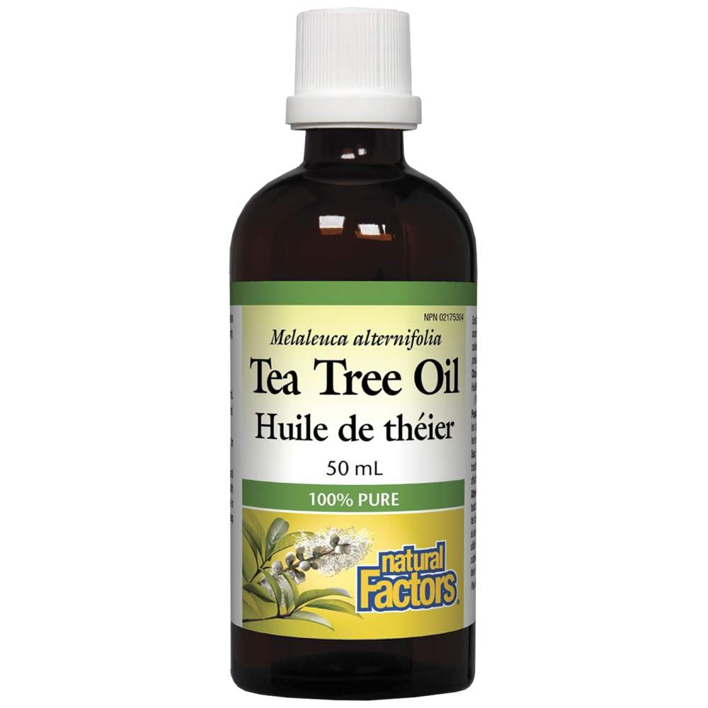 Natural Factors Tea Tree Oil 50 ml - Масло от чаено дърво 50 ml
