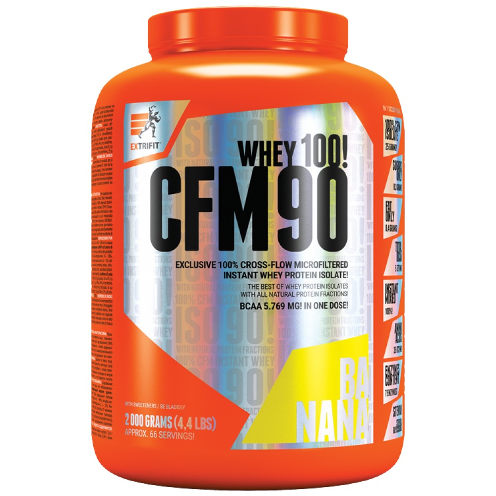 Extrifit Sports Nutrition ISO 90 CFM Instant Whey - Суроватъчен изолат CFM