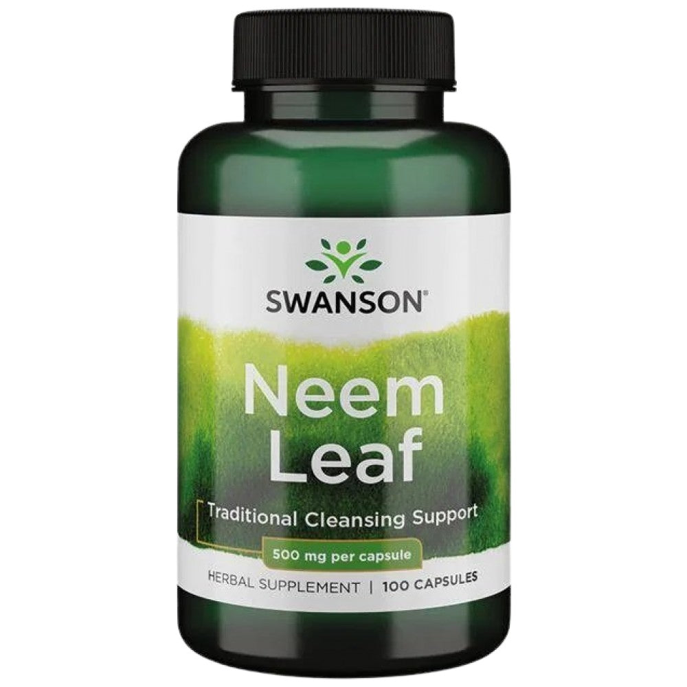 SWANSON Neem Leaf 500 mg - Ним лист 500 mg