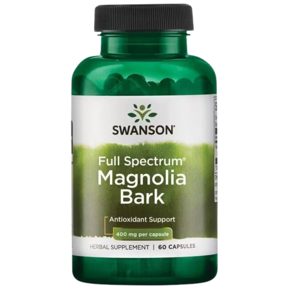 SWANSON Full Spectrum Magnolia Bark 400 mg - Кора от магнолия 400 mg