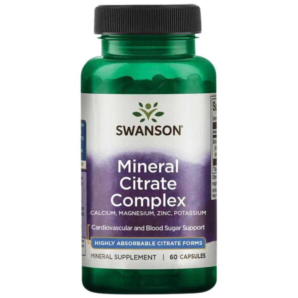 SWANSON Mineral Citrate Complex - Минерален цитратен комплекс