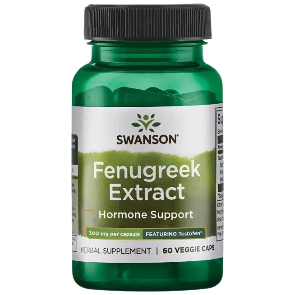 SWANSON Fenugreek Extract 300 mg Testofen - Сминдух Testofen 300 mg
