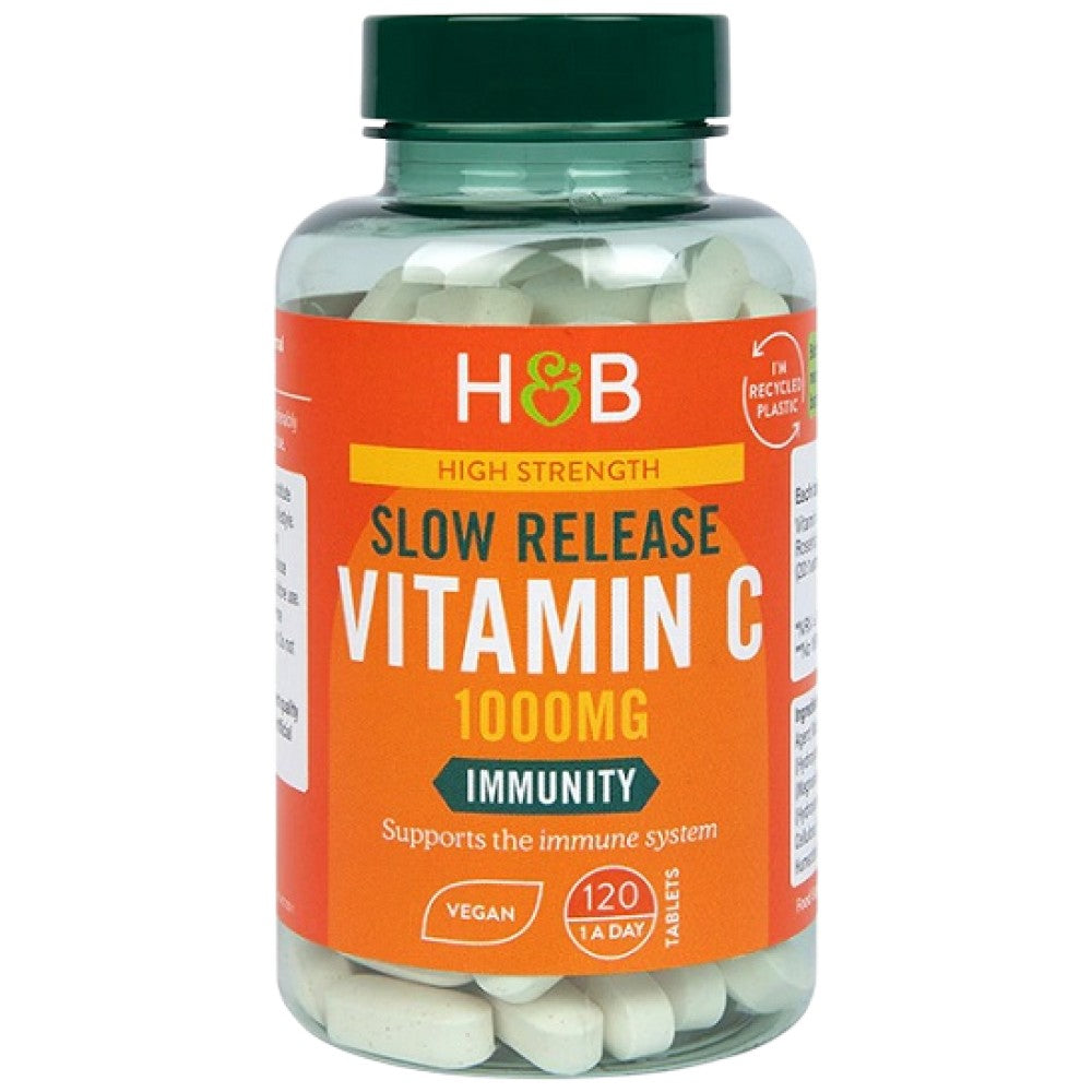 Holland And Barrett Slow Release Vitamin C 1000 mg - Витамин C 1000 mg бавно освобождаване