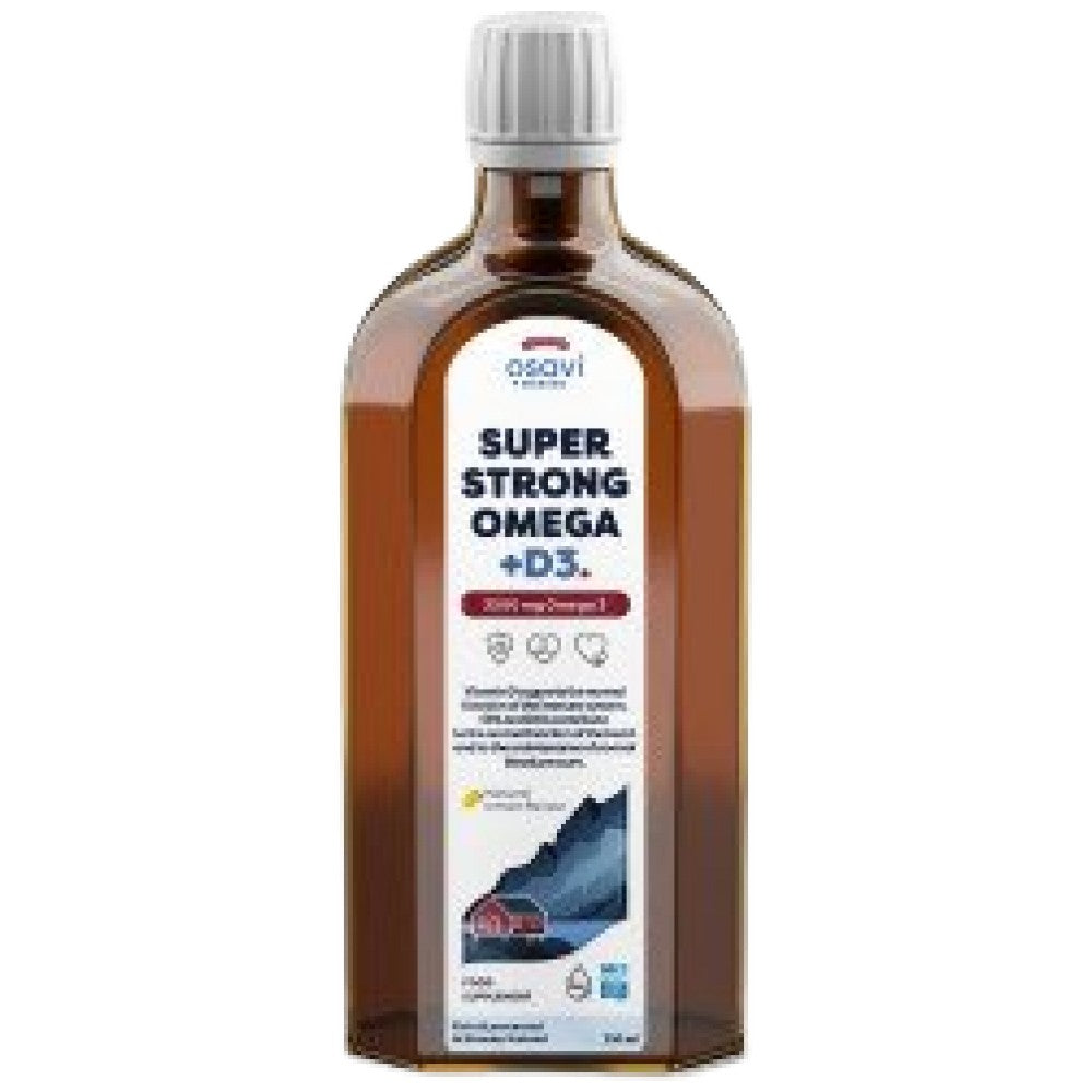 Osavi Super Strong Omega + D3 3500 mg - Силно рибено масло с Витамин Д3