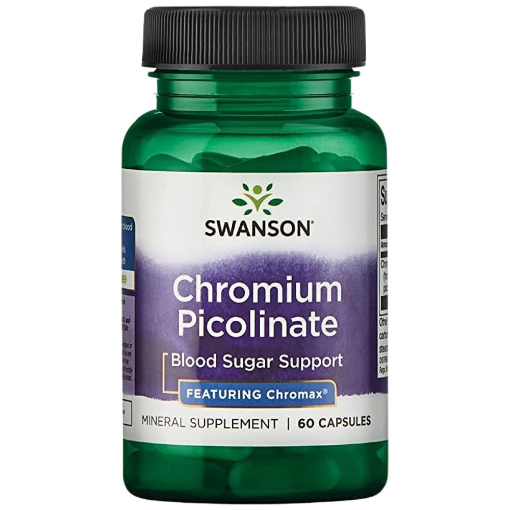 SWANSON Chromium Picolinate 200 mcg Chromax - Хром пиколинат 200 mcg