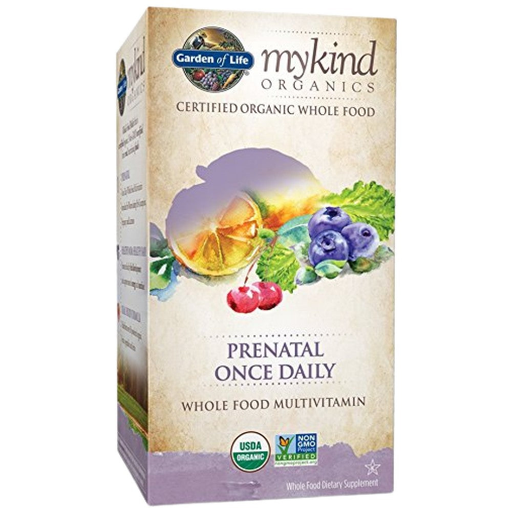 Garden Of Life Mykind Organics Prenatal Once Daily - Био мултивитамини за бременни