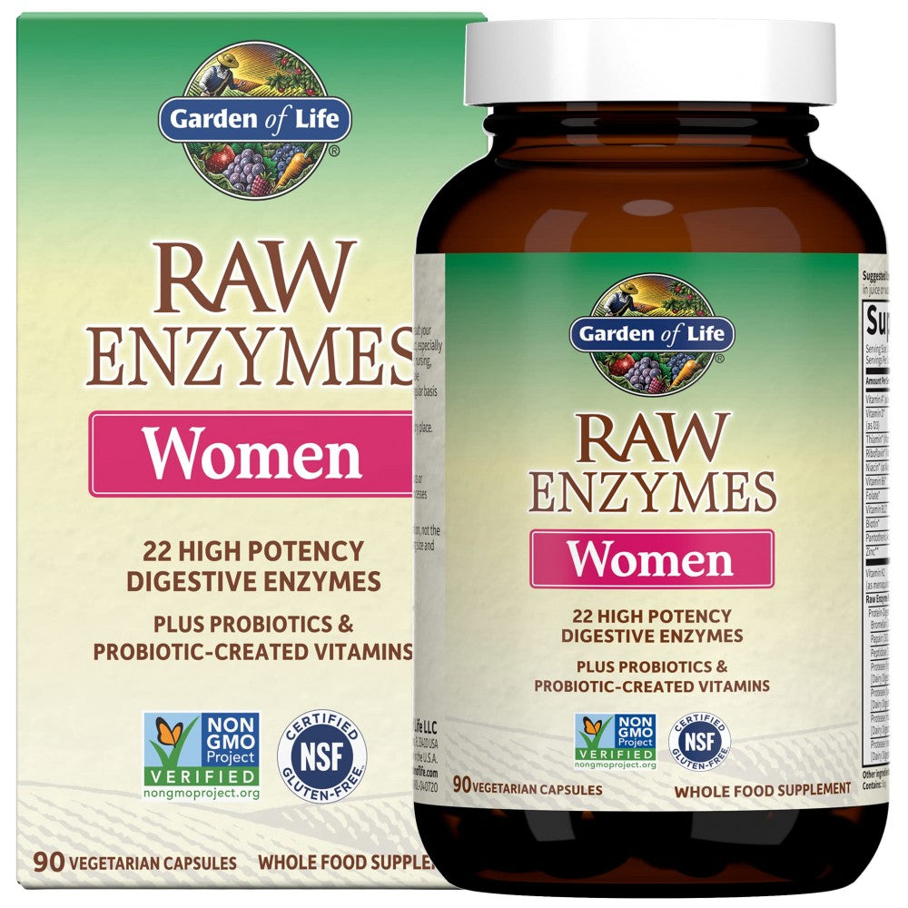 Garden Of Life Raw Enzymes Women - Храносмилателни ензими за жени