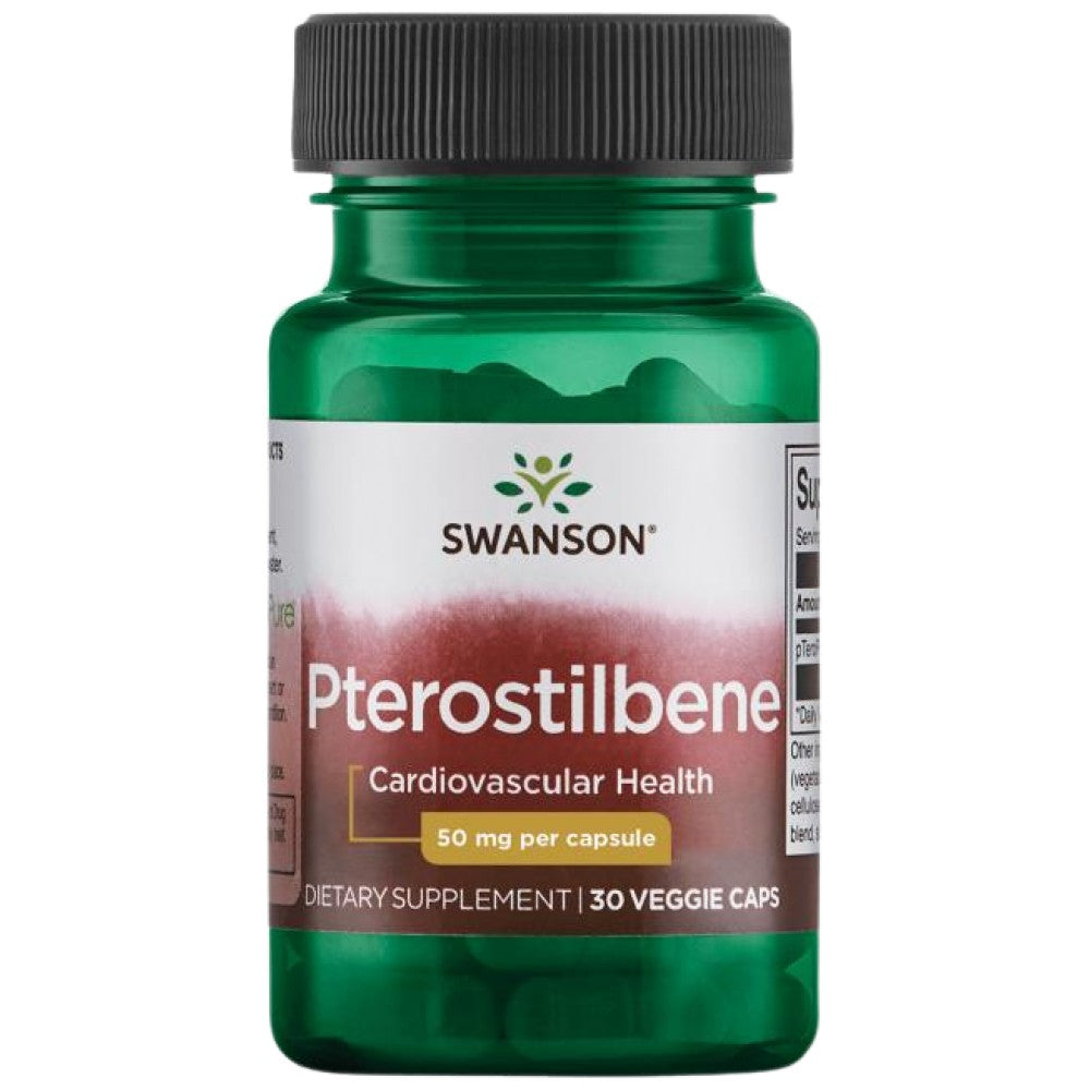 SWANSON Pterostilbene - Птеростилбен антиоксидант