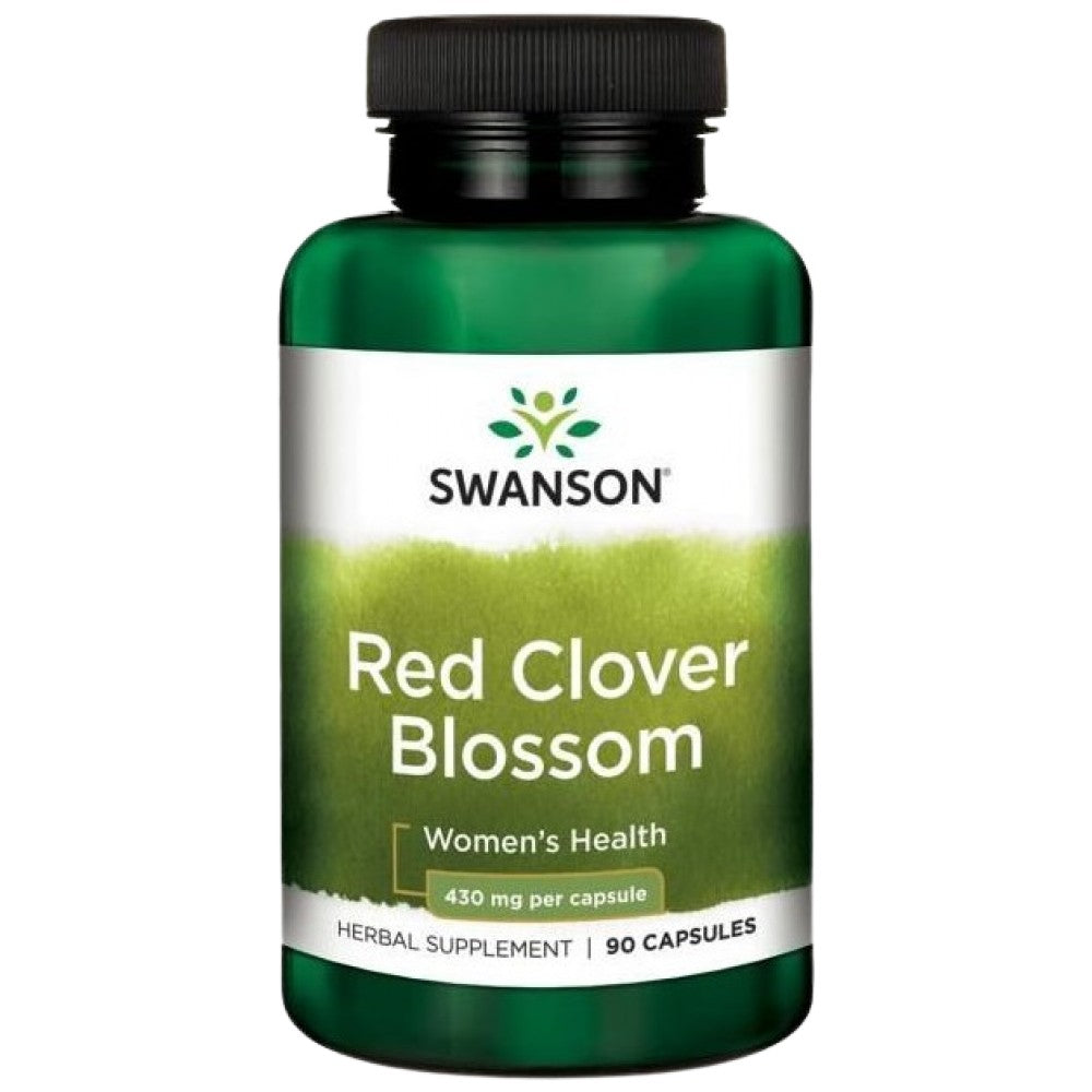 SWANSON Red Clover Blossom 430 mg - Червена детелина 430 mg за жени