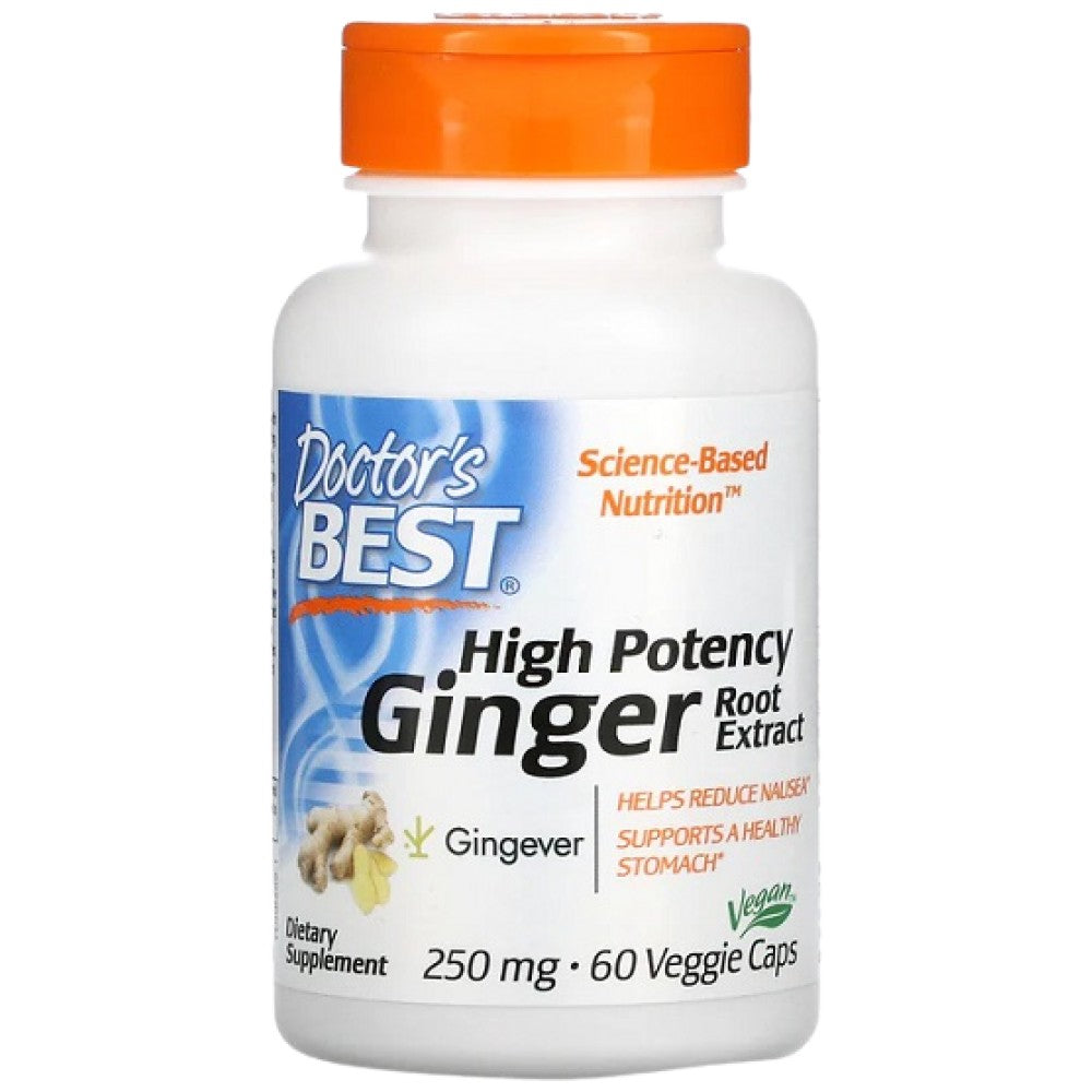 Doctor’s Best Ginger Root Extract 250 mg - Джинджифил екстракт 250 mg