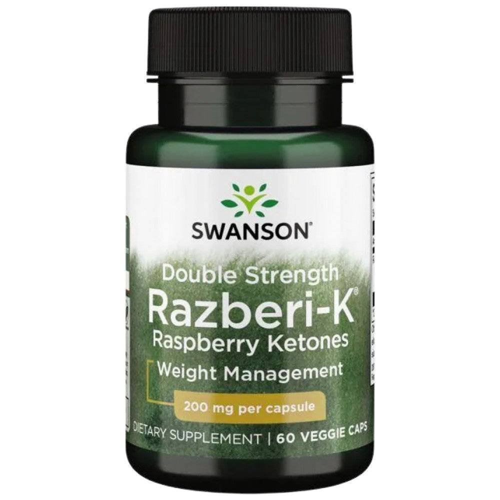 SWANSON Razberi-K 200 mg - Малинови кетони 200 mg