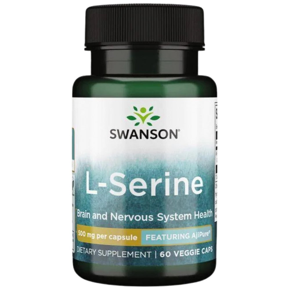 SWANSON L-Serine 500 mg - L-Серин 500 mg