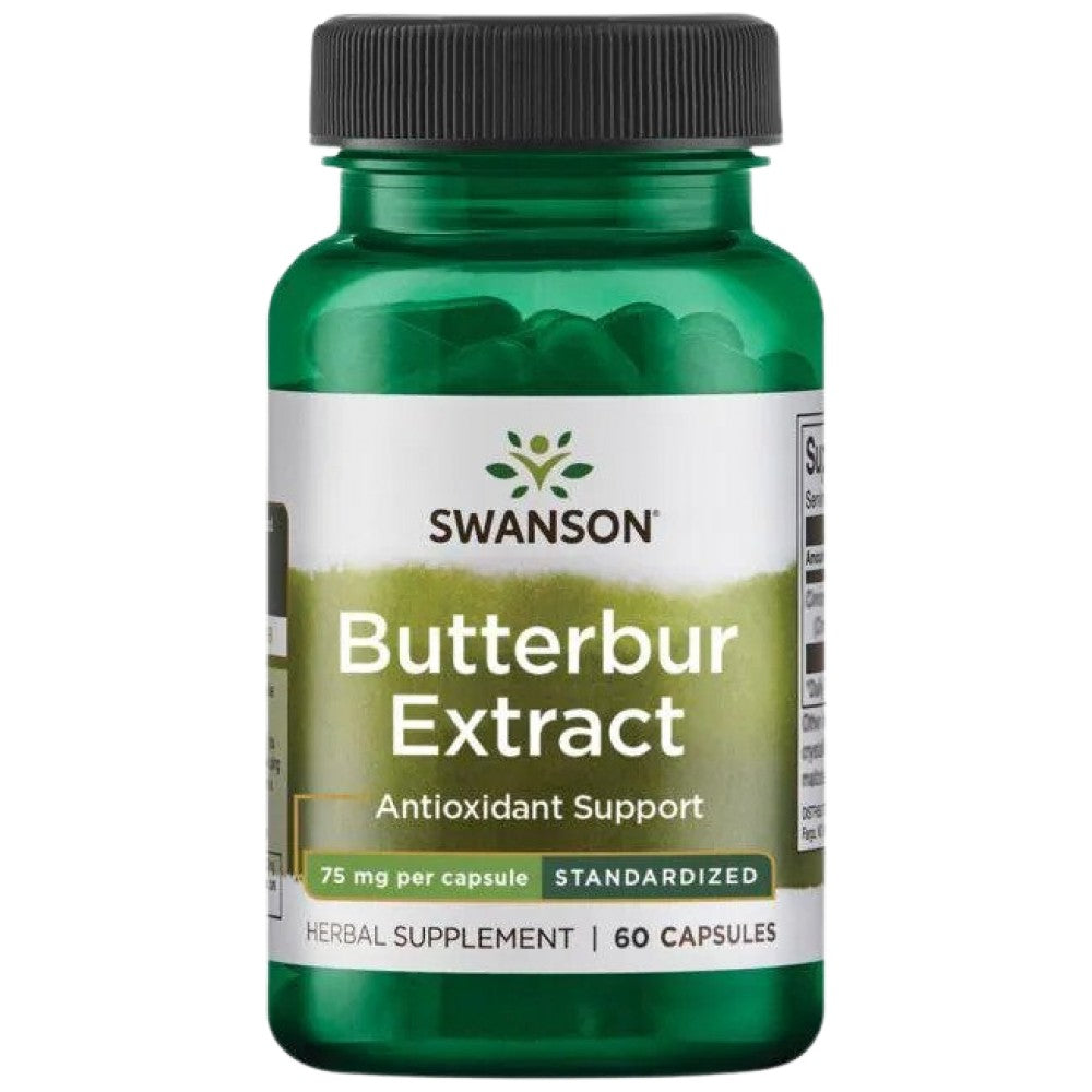 SWANSON Butterbur Extract 75 mg - Лопен (бял оман) екстракт 75 mg