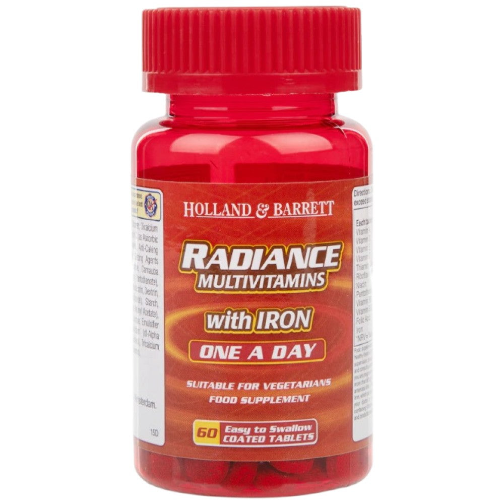 Holland And Barrett Radiance Multivitamins & Iron One a Day - Мултивитамини с желязо