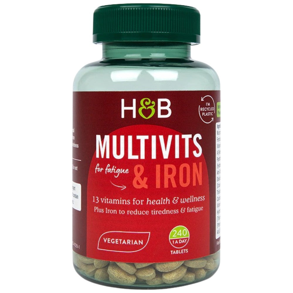 Holland And Barrett Multivits & Iron - Мултивитамини с желязо