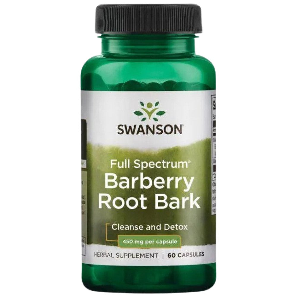 SWANSON Full Spectrum Barberry Root Bark 450 mg - Берберис корен 450 mg
