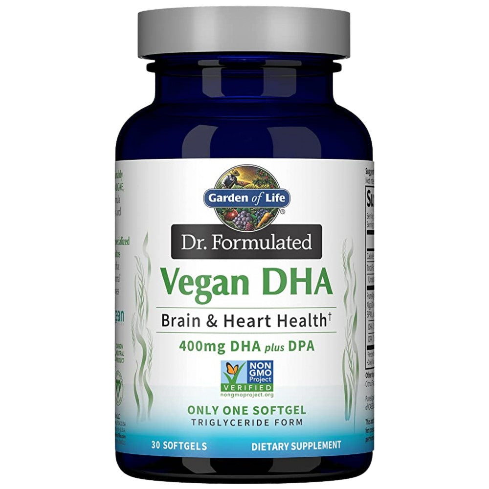 Garden Of Life Dr. Formulated Vegan DHA - Веган DHA от водорасли