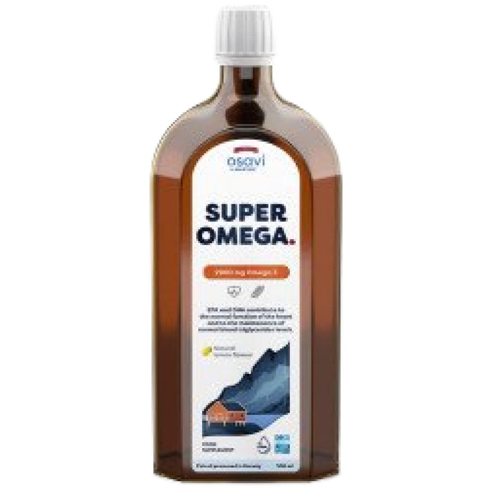 Osavi Super Omega Liquid 2900 mg - Течно концентрирано рибено масло 2900 mg