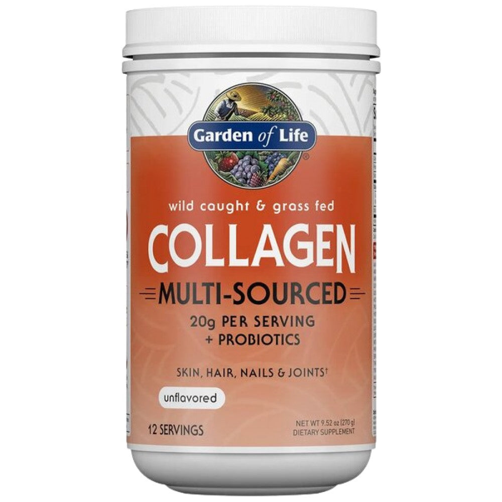 Garden Of Life Wild Caught & Grass Fed Collagen Multi-Sourced - Колаген от няколко източника