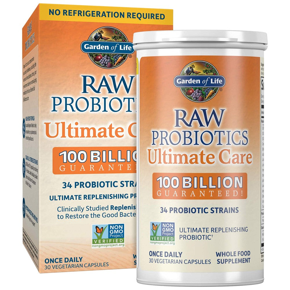 Garden Of Life Raw Probiotics Ultimate Care - Силен пробиотик