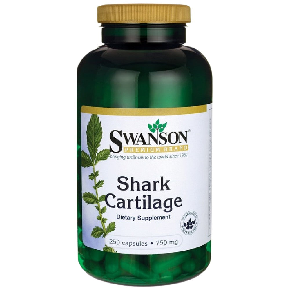 SWANSON Shark Cartilage 750 mg - Хрущял от акула 750 mg