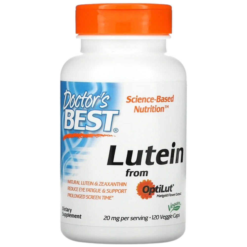 Doctor's Best Lutein 10 mg From OptiLut - Лутеин 10 mg