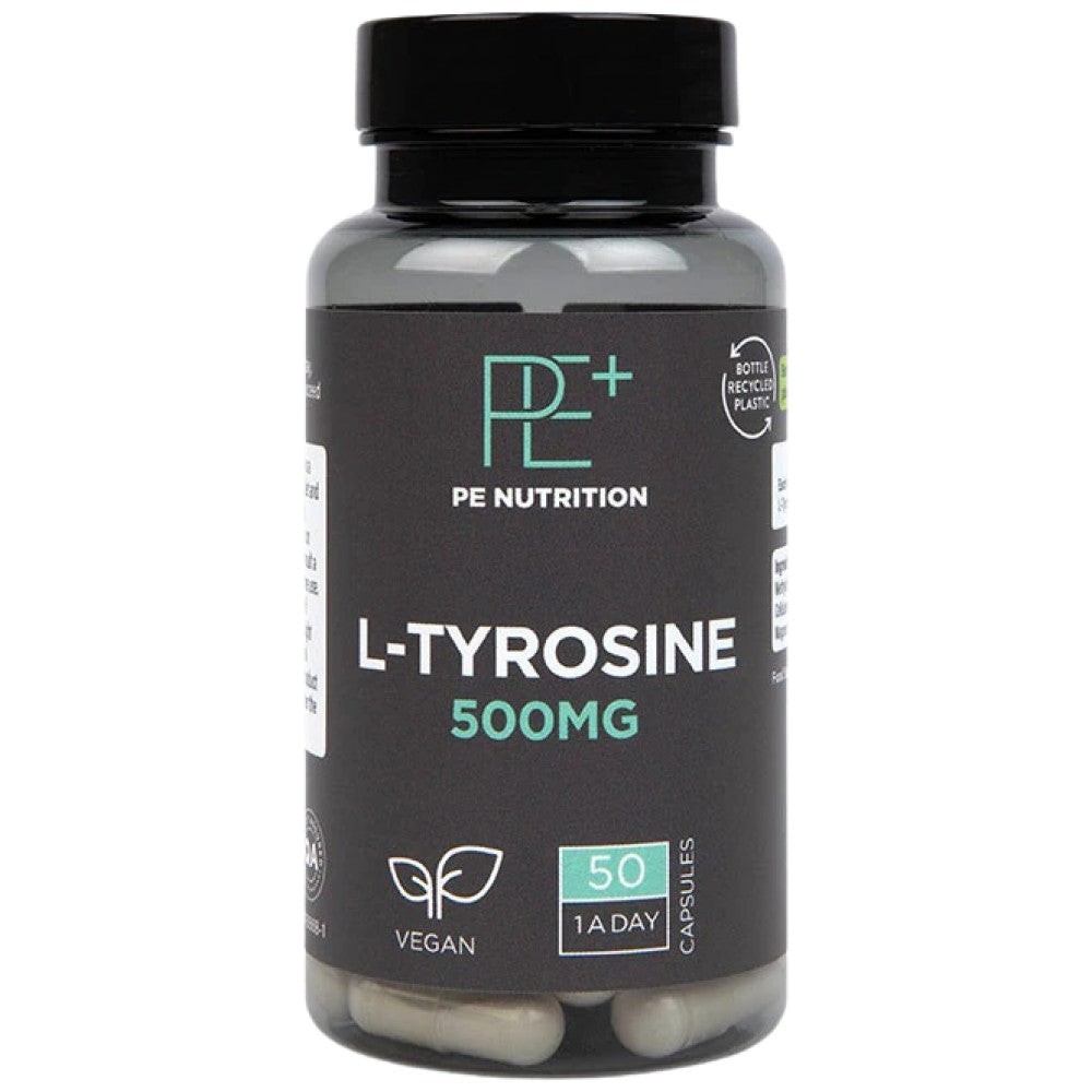 Holland And Barrett PE Nutrition L-Tyrosine 500 mg - L-Тирозин 500 mg