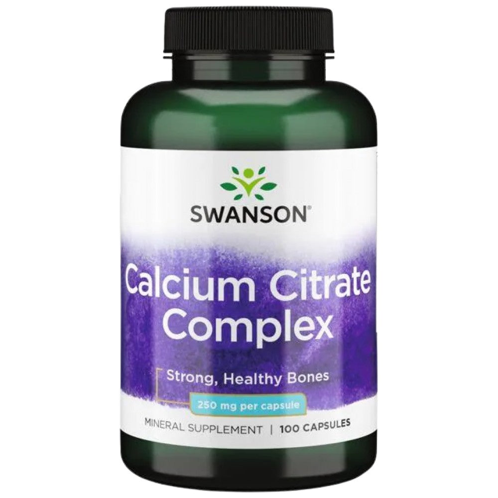 SWANSON Calcium Citrate Complex 250 mg - Калциев цитрат комплекс 250 mg
