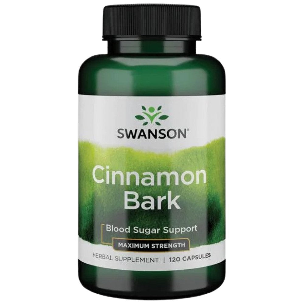 SWANSON Cinnamon Bark Maximum Strength - Канела кора максимална сила