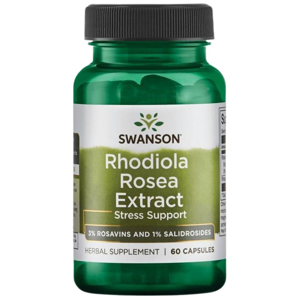 SWANSON Rhodiola Rosea Extract 3% Rosavins - Родиола екстракт 3% розавини