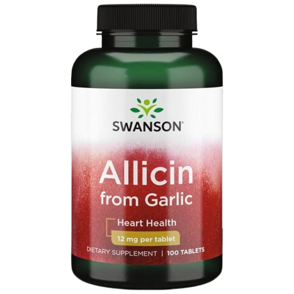 SWANSON Allicin From Garlic 12 mg - Алицин от чесън 12 mg