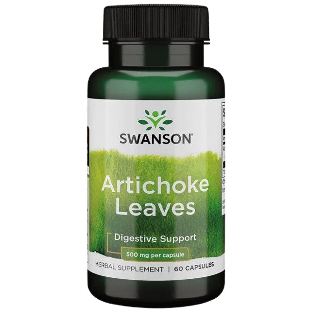 SWANSON Artichoke Leaves 500 mg - Артишок листа 500 mg