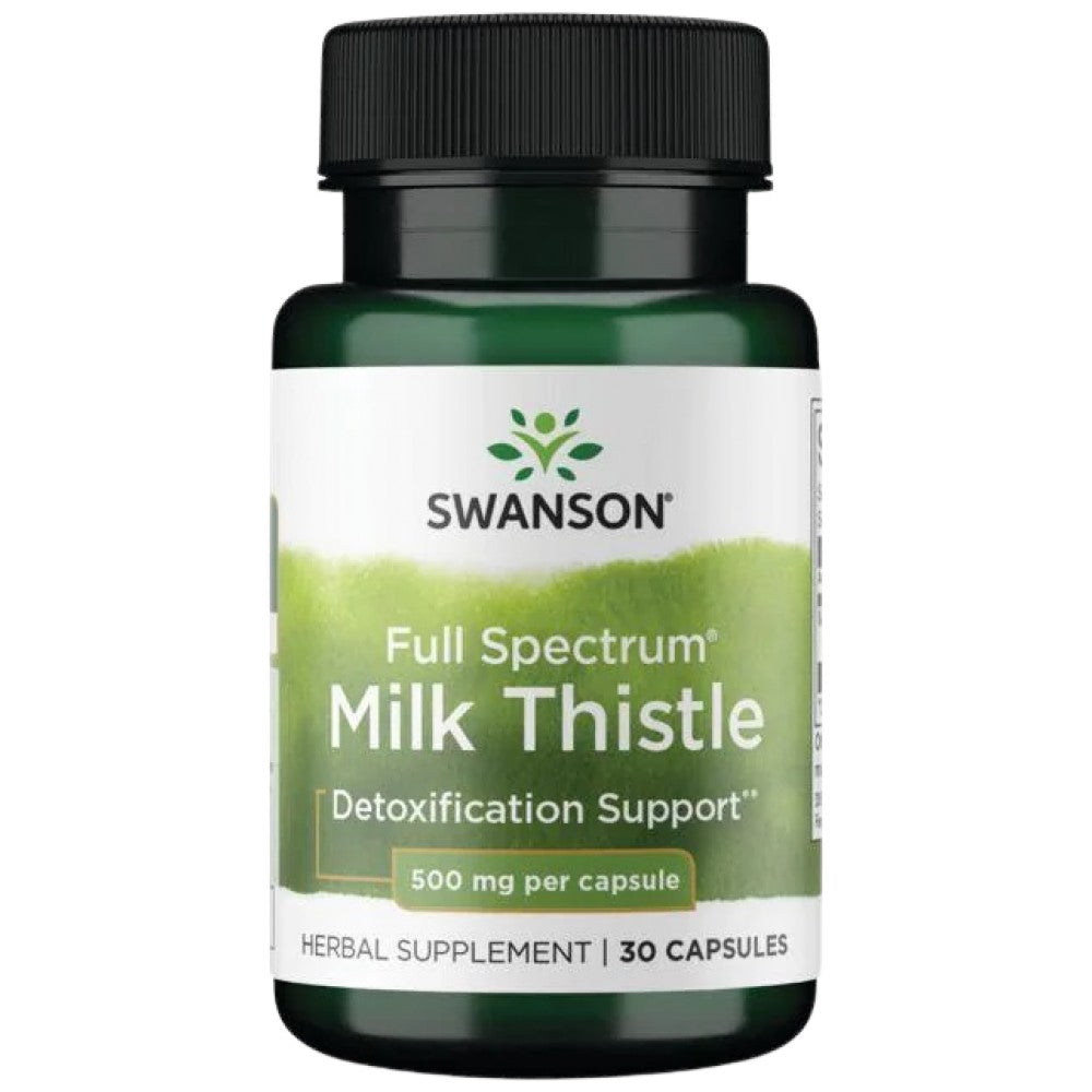SWANSON Milk Thistle 500 mg - Магарешки бодил 500 mg