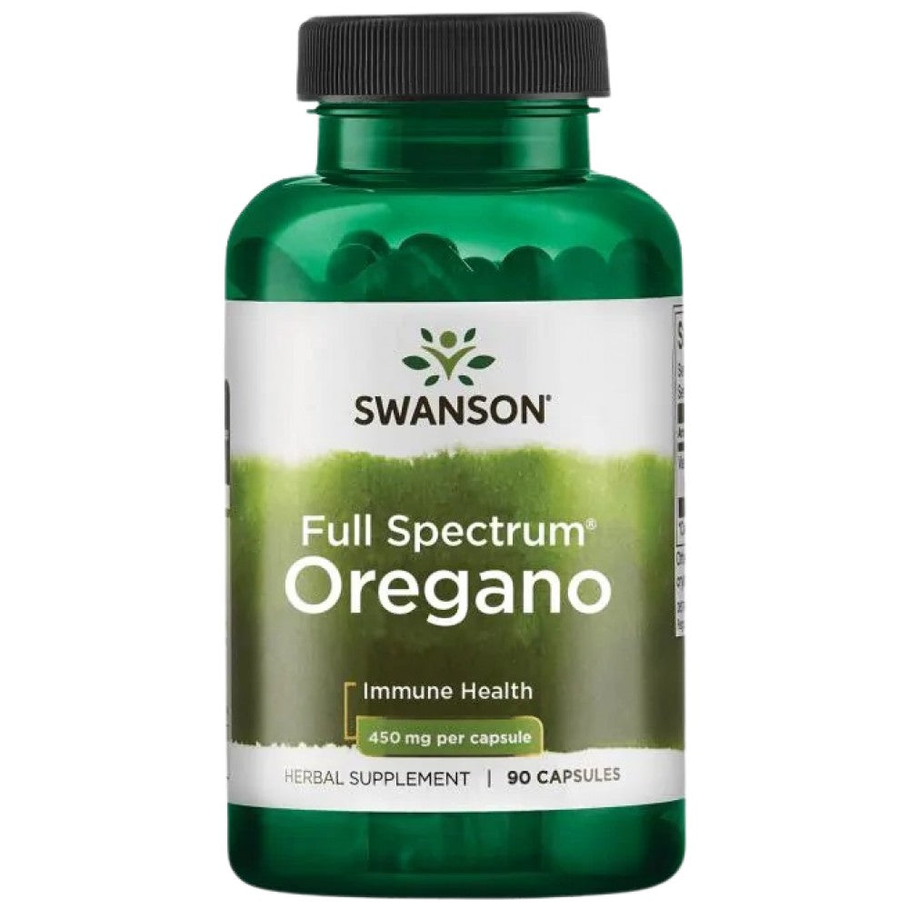 SWANSON Full Spectrum Oregano 450 mg - Риган 450 mg