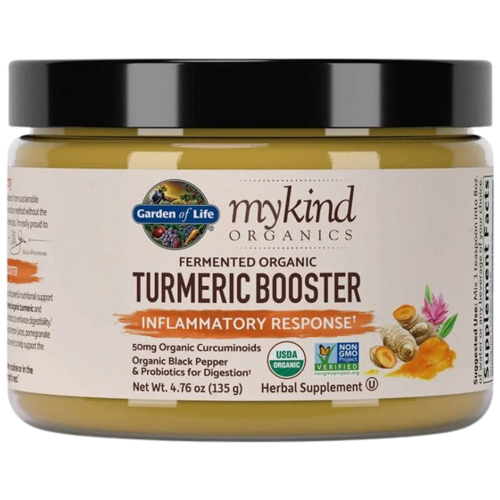 Garden Of Life Mykind Organics Turmeric Booster Powder - Био куркума на прах