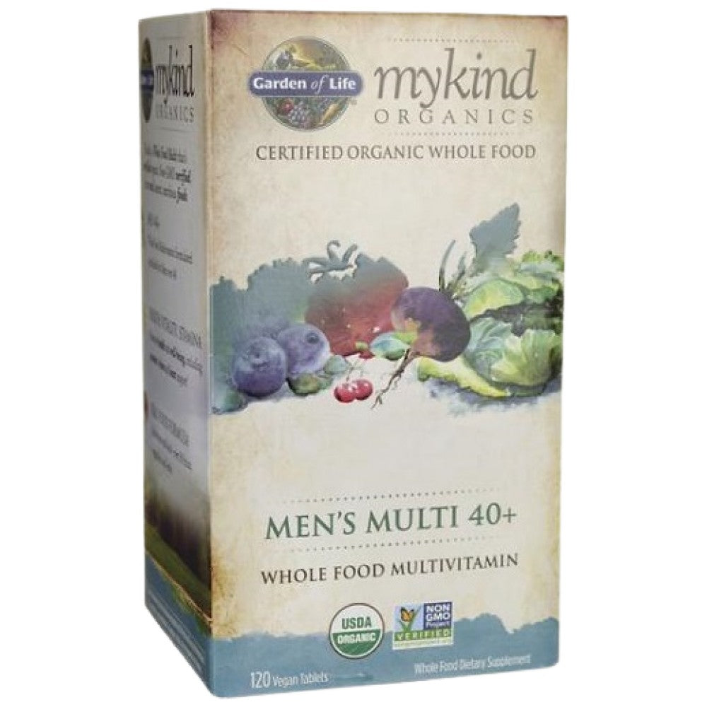 Garden Of Life Mykind Organics Men's Multi 40+ - Био мултивитамини за мъже 40+