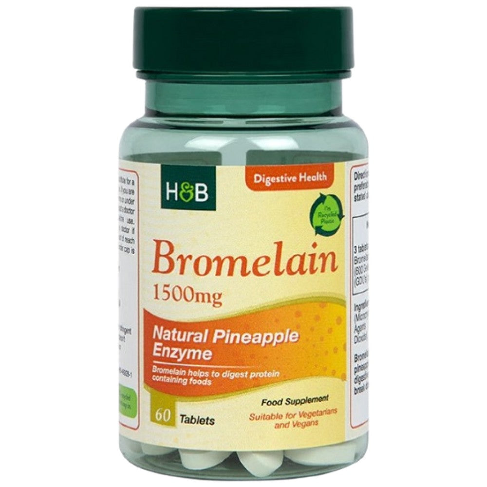 Holland And Barrett Bromelain 1500 mg - Бромелаин 1500 mg
