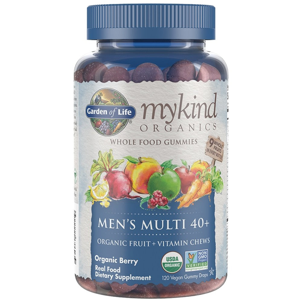 Garden Of Life Mykind Organics Men's Multi 40+ Gummies - Био мултивитамини гъми за мъже 40+