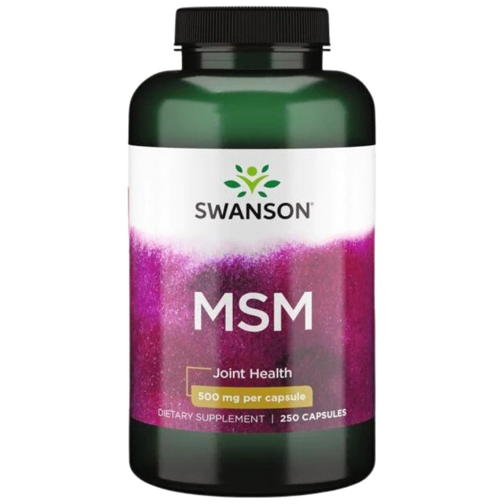 SWANSON MSM 500 mg - MSM 500 mg за стави