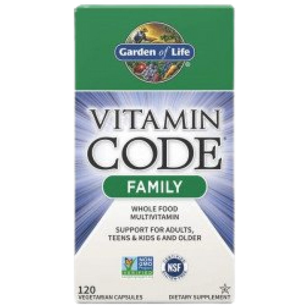Garden Of Life Vitamin Code Family - Мултивитамини за цялото семейство